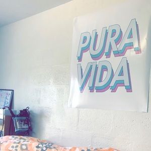 Redbubble - Pura Vida Large Poster